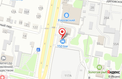 Автомойка в Барнауле на карте