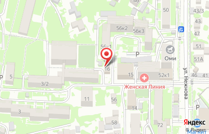 Кадастровый инженер Крымукова А.В. на карте