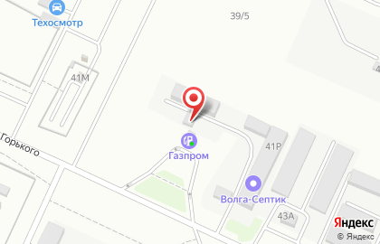 АЗС, ООО Газэнергосеть Поволжье на улице Горького на карте