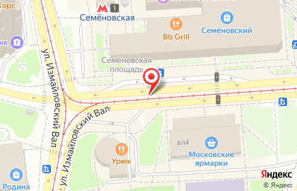 Сушишоп на Семёновской набережной на карте
