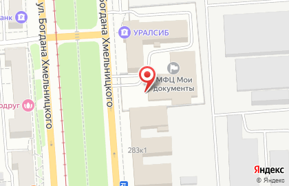 Торгово-сервисный центр Макита на улице Богдана Хмельницкого на карте
