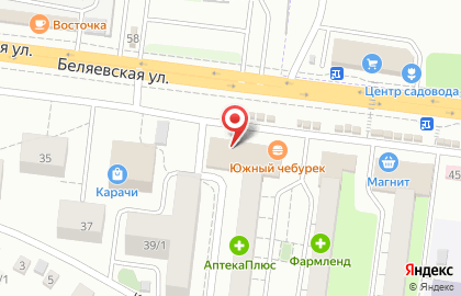 Пекарня Печка Выпечка на Беляевской улице на карте