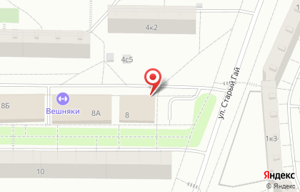 Супермаркет Пятёрочка в Москве на карте