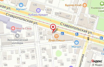 Интернет-магазин шин и дисков 4TOCHKI на Ставропольской улице на карте