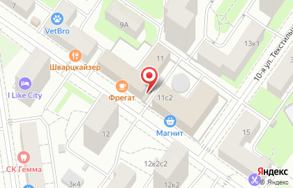 Торгово-производственная компания Veka на 8-й улице Текстильщиков на карте