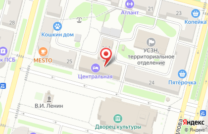 Мясная лавка в Красноярске на карте