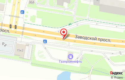 Газпромнефть-северо-запад в Заводском переулке на карте