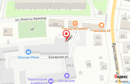 Автомойка Chisto на Базарной улице на карте