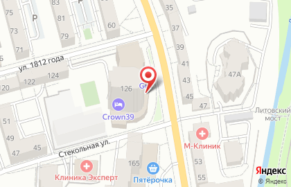 Туристическое агентство ANEX Tour в Ленинградском районе на карте