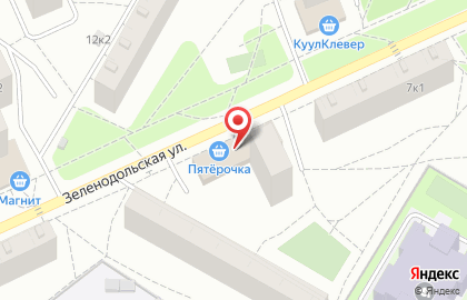 Платёжный терминал МКБ на Зеленодольской улице на карте
