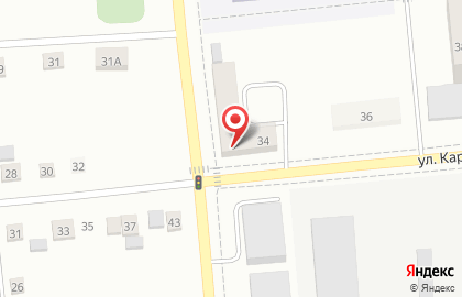 Отделение почтовой связи Почта России на улице Караваева на карте