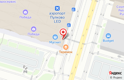 Ресторан домашней кухни Теремок на проспекте Ветеранов на карте