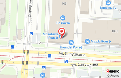 Автоцентр Рольф на карте