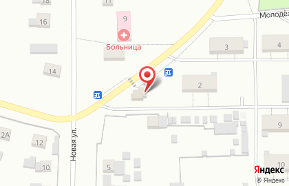 Магазин продуктов Верона на Молодёжной улице на карте