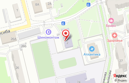 Детско-юношеский центр г. Новоалтайска на Деповской улице в Новоалтайске на карте