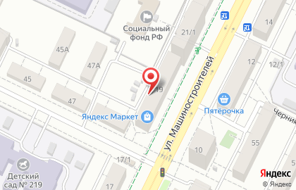 Парикмахерская СтрижкаТУТ на улице Машиностроителей, 19 на карте
