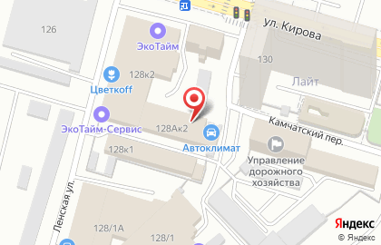 Автолайт на улице Кирова на карте
