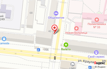 ОАО Банкомат, БИНБАНК на площади 1905 года на карте