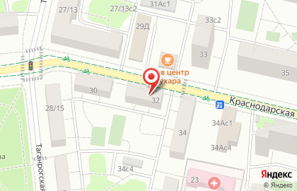 Колбасная лавка Останкино на Краснодарской улице на карте