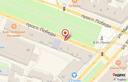 Центральный ломбард на проспекте Победы на карте