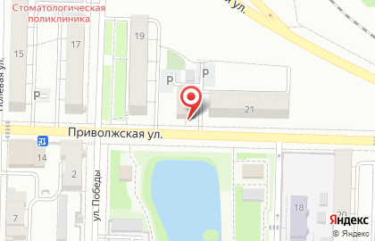 Супермаркет Магнит на Приволжской улице в Жигулёвске на карте