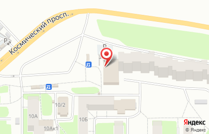 Супермаркет Магнит в Омске на карте