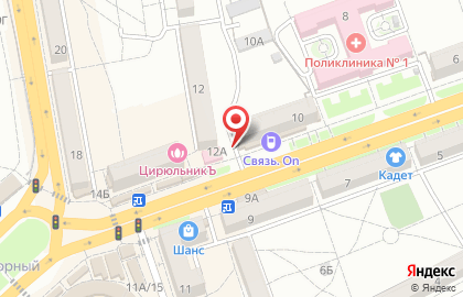 Ломбард Ломбард Первый в Тракторозаводском районе на карте