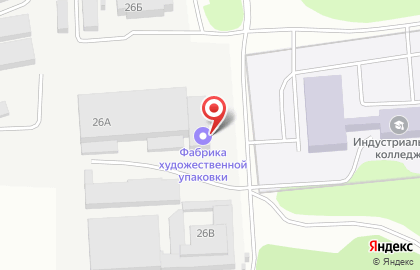 Фабрика художественной упаковки на карте