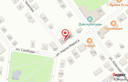 Пиццерия в Рязани на карте