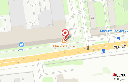 Ресторан быстрого питания Chicken House Мигаловской набережной на карте