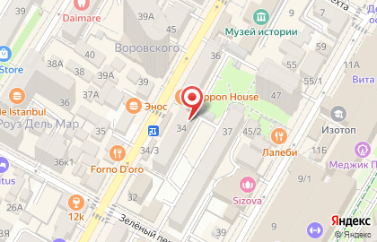 Участковый пункт полиции №3 в Центральном районе на карте