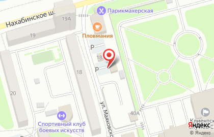 Автостоянка в Москве на карте