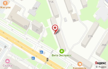 Серебряный двор на карте