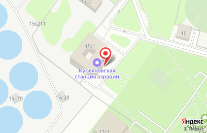 Банкомат СберБанк в 1-м Курьяновском проезде на карте