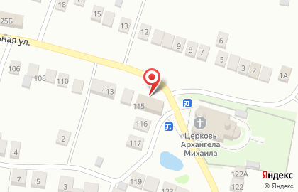 Почтовое отделение №420, р.п. Большое Козино на карте