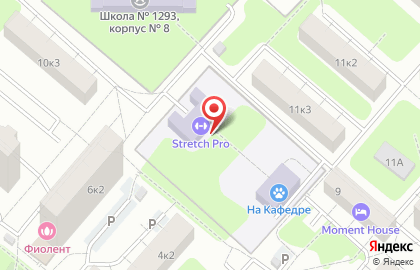 Школа танцев Афродита на метро Молодёжная на карте