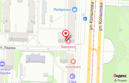 Сервисный центр Деталька в Авиастроительном районе на карте