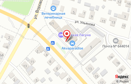Магазин Аккумуляторный рай в Омске на карте