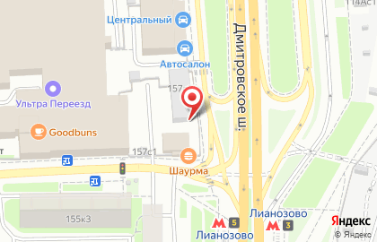 ГК ГидроИнжСервис на Дмитровском шоссе на карте