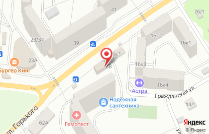 Продуктовый магазин Еда из Теремка на карте