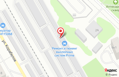 Prime на улице Антонова на карте