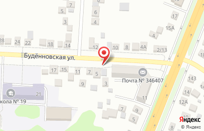 Продовольственный магазин Альфа в Ростове-на-Дону на карте