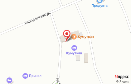 База отдыха Кумуткан на улице Пушкина на карте