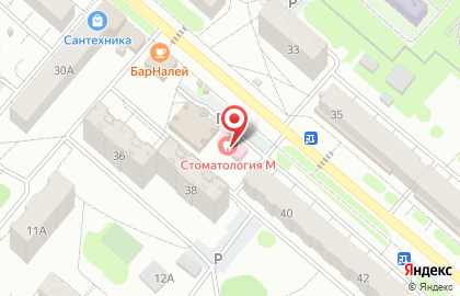 Стоматология М, стоматологическая клиника на карте