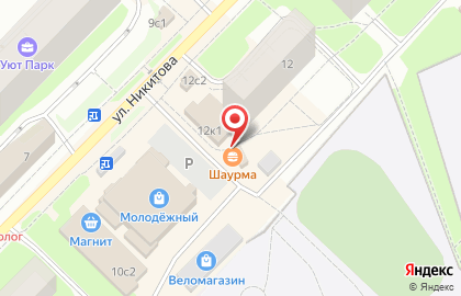 Магазин молочных продуктов Каргополочка в округе Варавино-Фактория на карте