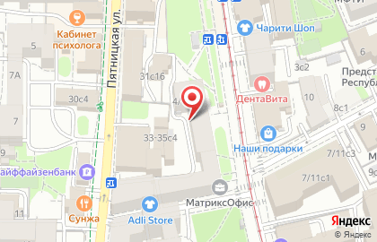 ВИЗОВЫЙ.МОСКВА на Новокузнецкой улице на карте