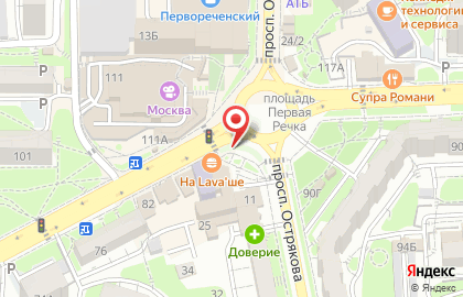 Мясная лавка на Океанском проспекте на карте