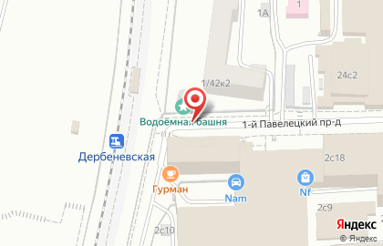 Сервис-Авто на Павелецкой площади на карте