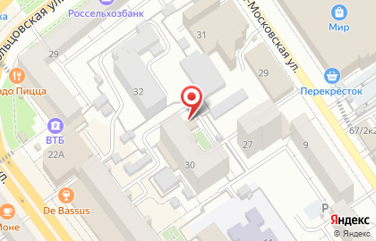 Воронежское региональное отделение Всероссийское общество глухих Общероссийской общественной организации инвалидов на карте