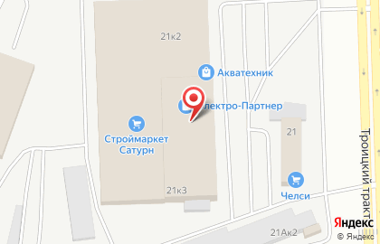 Салон Элитмассив в Советском районе на карте